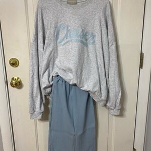 Chaser Light Gray Sweatshirt